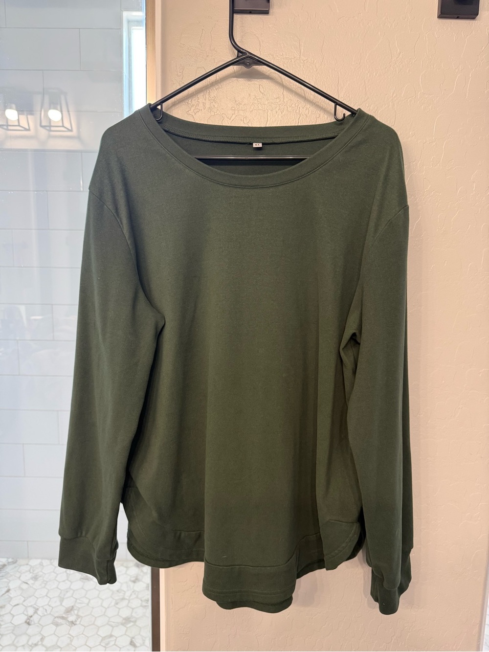Olive Green Crewneck Sweatshirt
